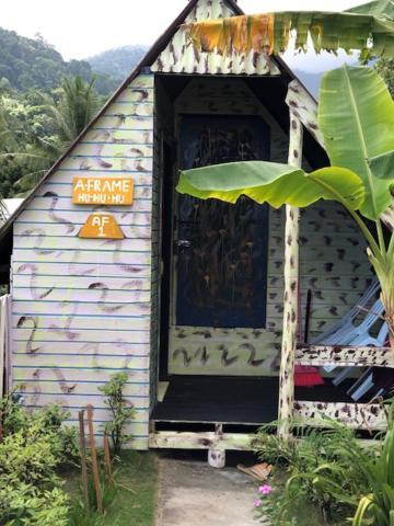 Beach Shack Chalet - Garden View Aframe Big Unit Kampong Juara Экстерьер фото